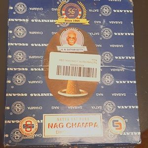 Nag Champa Incense Cones, 132 Count